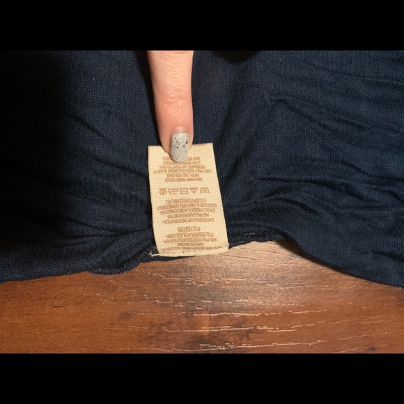 Free People Tunic High Low Blouse - Picture 4 of 6